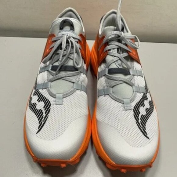 NEW SAUCONY Mens Endorphin Rift Sneakers Size 12 Fog/Pepper - Picture 3 of 6